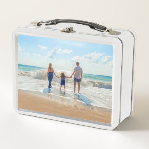 Custom Photo Metal Lunch Box Uw favoriete foto's