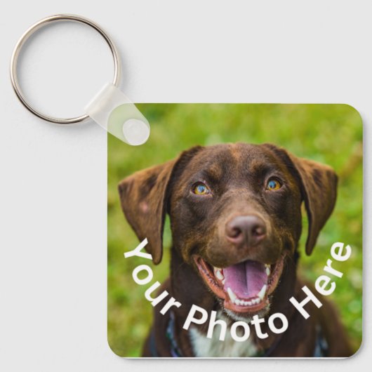 Custom Photo Metal Sleutelhanger (Voorkant)