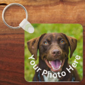 Custom Photo Metal Sleutelhanger (Voorkant)