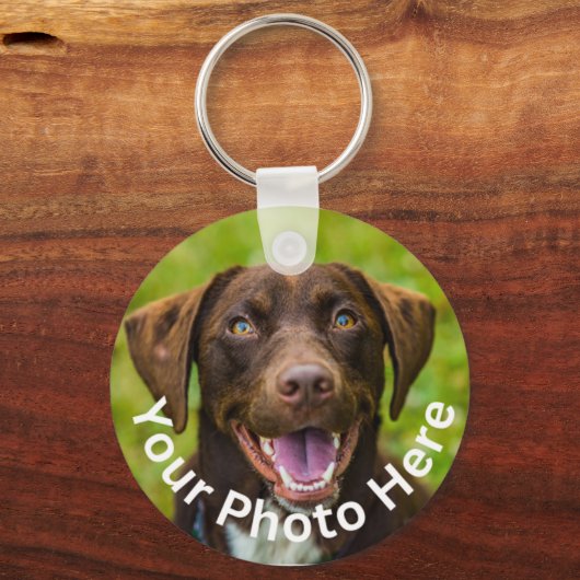 Custom Photo Metal Sleutelhanger (Voorkant)