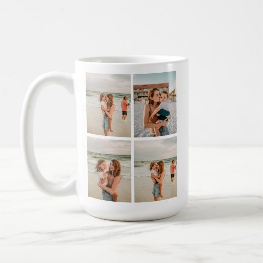 Custom Photo Mok voor mama, papa, docent of verple (Links)