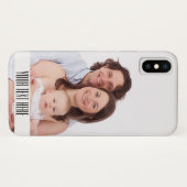 Custom Photo Monogram Case-Mate iPhone Case (Achterkant (horizontaal))