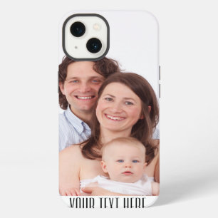Custom Photo Monogram iPhone 13 Hoesje