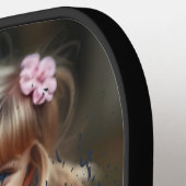 Custom Photo Monogrammed Pickleball Paddle (Links Detail)