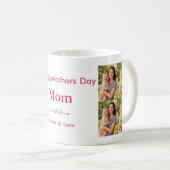 Custom photo Mothers Day Mug Koffiemok (Voorkant rechts)