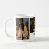 Custom Photo Mug with Personal Message and Date Koffiemok (Links)