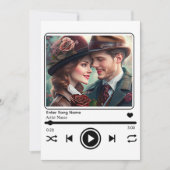 Custom Photo Music Player Kaart (Voorkant)