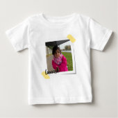 Custom Photo & Name Kids T-Shirt (Voorkant)