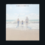 Custom Photo Notitieblok<br><div class="desc">This notepad is shown with a sample photo print,  customize and edit your own photo into place with this template.
Shown in an opaque print so you can write on it.
Customize this item or buy as is.



Licensed Image</div>