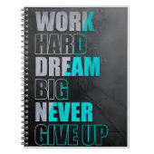 Custom Photo Notitieboek voor doelen en succes (Voorkant)