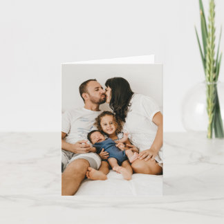 Custom Photo Notitiekaartje