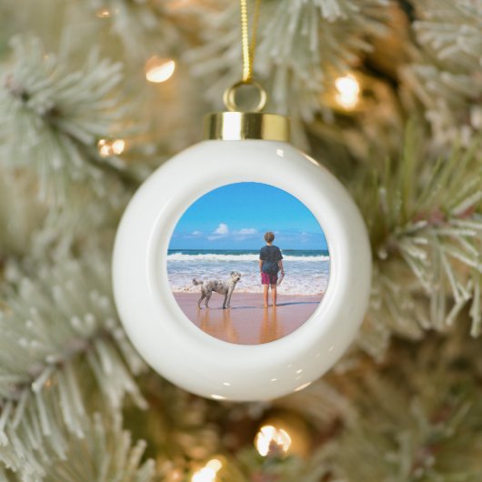 Custom Photo Ornament Maak je eigen ontwerp (Boom)