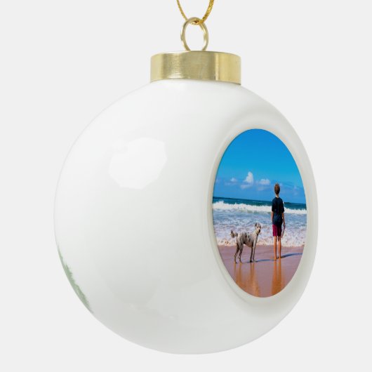 Custom Photo Ornament Maak je eigen ontwerp (Links)