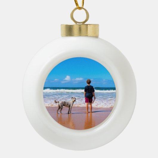 Custom Photo Ornament Maak je eigen ontwerp (Voorkant)
