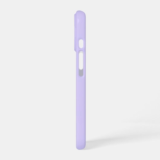 Custom Photo Pastel Lavender Case-Mate iPhone 16 Hoesje (Linkerkant)