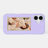 Custom Photo Pastel Lavender Case-Mate iPhone 16 Hoesje (Achterkant horizontaal)