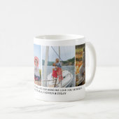 Custom Photo & Personal Message Mother’s Day Gift  Koffiemok (Voorkant rechts)