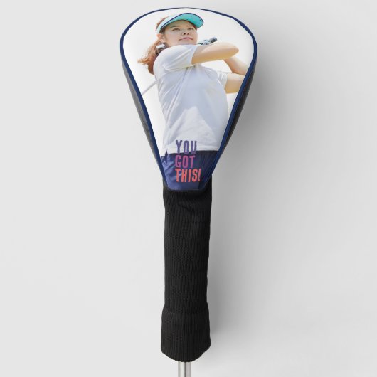 Custom Photo Personalized Golf Club Head Cover (Voorkant)