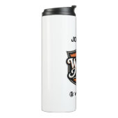 Custom Photo Personalized Job Title & Workplace  Thermosbeker (Gedraaid links)