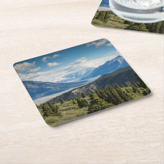 Custom Photo Personalized Picture Kartonnen Onderzetters (Schuin)