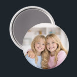 Custom Photo Personalized Refrigerator Magneet<br><div class="desc">Custom photo magnet personalize by replacing the sample/placeholder photos with your own photos.</div>