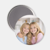 Custom Photo Personalized Refrigerator Magneet (Voorkant / Achterkant)