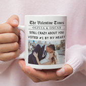 Custom Photo – Personalized “Valentines Times Gift Koffiemok