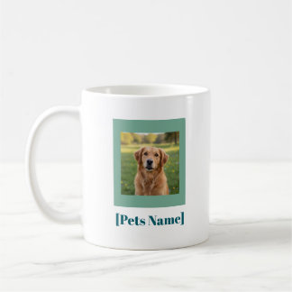 Custom Photo Pet Coffee Mug | Personalized Name Koffiemok