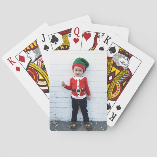 Custom Photo Playing Cards Personalized Card Deck Speelkaarten (Achterkant)