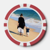 Custom Photo Poker Chips Uw Favoriete Foto's Gift (Voorkant)