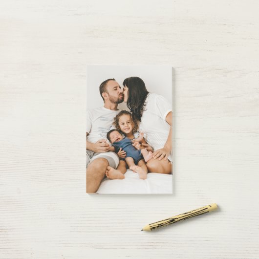 Custom Photo Post-it® Notes (Op bureau)