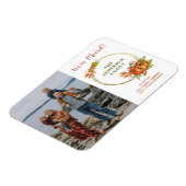 Custom Photo Pumpkins Herfst New Address We moved Magneet (Linkerzijde)