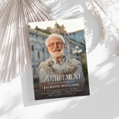 Custom Photo Retirement Party Kaart