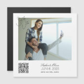 Custom Photo Save the Date Wedding magnet (Voorkant / Achterkant)