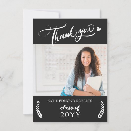 Custom Photo School College Afstuderen Sjabloon (Voorkant)