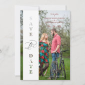 Custom Photo Script Cut Paper Effect Wedding (Voorkant)