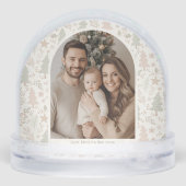 Custom Photo Snow Globe – Holiday Keepsake Sneeuwbol (Achterkant)