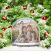 Custom Photo Snow Globe Personalized Christmas  Sneeuwbol (Kerstmis)