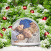 Custom Photo Snow Globe – Personalized Gift Sneeuwbol (Kerstmis)