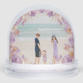 Custom Photo Snow Globe shells– Personalized Gift Sneeuwbol (Voorkant)