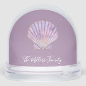 Custom Photo Snow Globe shells– Personalized Gift Sneeuwbol (Achterkant)