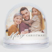 Custom Photo Snow Globe Sneeuwbol (Voorkant)