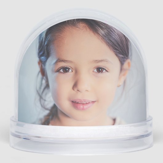CUSTOM PHOTO SNOW GLOBE SNEEUWBOL (Voorkant)