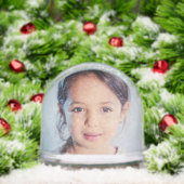 CUSTOM PHOTO SNOW GLOBE SNEEUWBOL (Kerstmis)