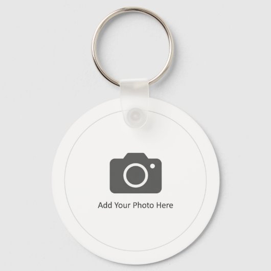 Custom Photo & St. Louis Gateway Arch Slogan Sleutelhanger (Achterkant)