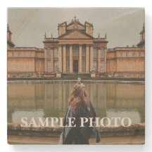 Custom Photo Stone Coaster – Travel