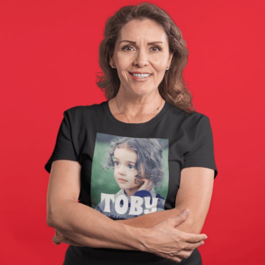 CUSTOM PHOTO T-SHIRT VOOR OMA