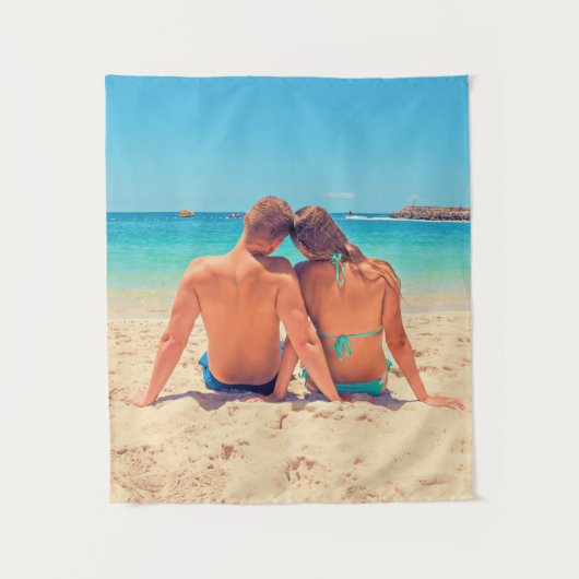 Custom Photo Tapestry Design Your Own Wandkleed (Voorkant)