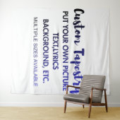 Custom Photo Tapestry Wandkleed (In Situ (horizontaal))