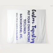 Custom Photo Tapestry Wandkleed (Voorkant (horizontaal))